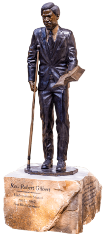 Bronze statue of Robert Gilbert